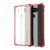 Ghostek Covert LG G5 Bumper Case - Clear / Red 6
