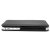 Slimline Carbon Fibre Style iPhone SE Flip Tasche in Schwarz 2