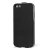 Slimline Carbon Fibre Style iPhone SE Flip Tasche in Schwarz 5