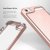 Caseology Skyfall Series iPhone SE Case - Rose Gold / Clear 2