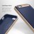 Caseology Wavelength Series iPhone SE Case - Navy Blue / Gold 2