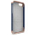 Coque iPhone SE Slider Caseology Savoy Series - Bleu Marine / Or Rose 2