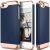 Caseology Savoy Series iPhone SE Hülle Navy Blau / Rosa Gold 6