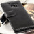 Olixar Genuine Leather HTC 10 Wallet Stand Case - Black 4