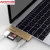 Promate USB-C Adapter USB, Micro SD & SD Card Hub - Gold 3