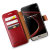 Housse LG G5 VRS Design Wallet Dandy effet cuir – Rouge 3