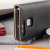 Olixar Leather-Style Huawei P9 Lommebok Deksel -  Sort / Brun 8