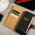 Olixar Leather-Style Sony Xperia XA Wallet Case - Black / Tan 2