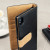 Olixar Leather-Style Sony Xperia XA Wallet Case - Black / Tan 8