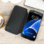 Housse Samsung Galaxy S7 Vaja Agenda portefeuille en cuir – Noire 2