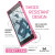 Ghostek Covert Sony Xperia X Bumper Case Hülle in Klar / Pink 2