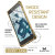 Ghostek Covert HTC 10 Bumper Deksel - Gjennomsiktig / Gull 5