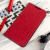 Olixar Leather-Style Moto G4 Wallet Stand Case - Red 2