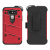 Zizo Bolt Series LG G5 Tough Case & Belt Clip - Red 6