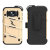 Zizo Bolt Series Samsung Galaxy S7 Tough Case & Belt Clip - Gold 2