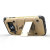 Zizo Bolt Series Samsung Galaxy S7 Edge Tough Case & Belt Clip - Gold 3