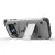 Zizo Bolt Samsung Galaxy S7 Edge Kovakotelo & Vyöklipsi - Harmaa 3
