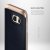 Coque Galaxy S7 Edge Caseology Envoy Series – Cuir Bleu Marine 4