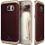 Coque Galaxy S7 Edge Caseology Envoy Series – Cuir Couleur Cerise 6
