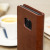 Olixar Leather-Style Samsung Galaxy Note 7 Plånboksfodral - Brun 5