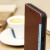 Olixar Leather-Style Samsung Galaxy Note 7 Plånboksfodral - Brun 6