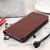Olixar Leather-Style Moto G4 Plus Wallet Stand Case - Brown 5