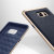 Caseology Envoy Series Galaxy Note 7 Hülle Navy Blau Leder 3