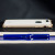 Luphie Gehärtetes Glas und Metal iPhone 7 Plus Bumper in Gold & Weiß 6