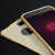 Luphie Gehärtetes Glas und Metal iPhone 7 Bumper in Gold & Weiß 3