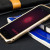 Luphie Gehärtetes Glas und Metal iPhone 7 Bumper in Gold & Weiß 9