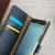 Funda Samsung Galaxy Note 7 Hansmare Calf Estilo Cartera - Azul Marina 5