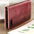 Hansmare Calf iPhone 7 Wallet Case - Wine Pink 5