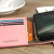 Hansmare Calf iPhone 7 Wallet Case Hülle in Wein Pink 6