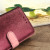 Hansmare Calf iPhone 7 Wallet Case Hülle in Wein Pink 7