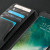 Vaja Wallet Agenda iPhone 7 Plus Premium Leder Case in Schwarz 6