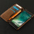 Vaja Wallet Agenda iPhone 7 Plus Premium Läderfodral - Mörkbrun 2