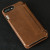 Vaja Wallet Agenda iPhone 7 Plus Premium Läderfodral - Mörkbrun 4
