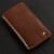 Vaja Wallet Agenda iPhone 7 Premium Leather Case - Dark Brown 3