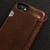 Vaja Wallet Agenda iPhone 7 Premium Leather Case - Dark Brown 8