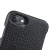 Vaja Grip iPhone 7 Premium Leather Case - Black / Rosso 4