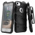 Zizo Bolt Series iPhone 8 / 7 Skal & bältesklämma - Svart 8
