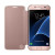 Funda Oficial Samsung Galaxy S7 Clear View - Oro Rosa 2