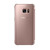 Funda Oficial Samsung Galaxy S7 Clear View - Oro Rosa 4