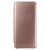 Official Samsung Galaxy S7 Edge Clear View Cover Skal - Rosé Guld 3