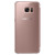Funda Oficial Samsung Galaxy S7 Edge Clear View - Oro Rosa 4