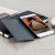 Flip Cover Huawei P9 Lite Officielle effet cuir – Grise 4