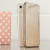 Unique Polka 360 Case iPhone 8 Case - Champagne Gold / Clear 2