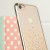 Unique Polka 360 Case iPhone 8 Case - Champagne Gold / Clear 10