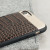 CROCO2 Genuine Leather iPhone 7 Case - Brown 6