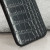 CROCO2 Genuine Leather iPhone 7 Case - Zwart 4